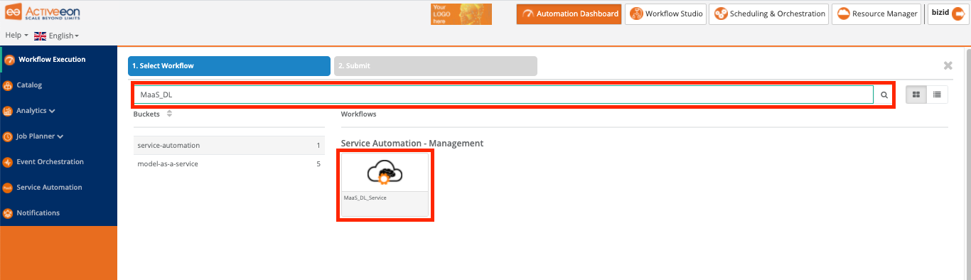MaaS DL Search