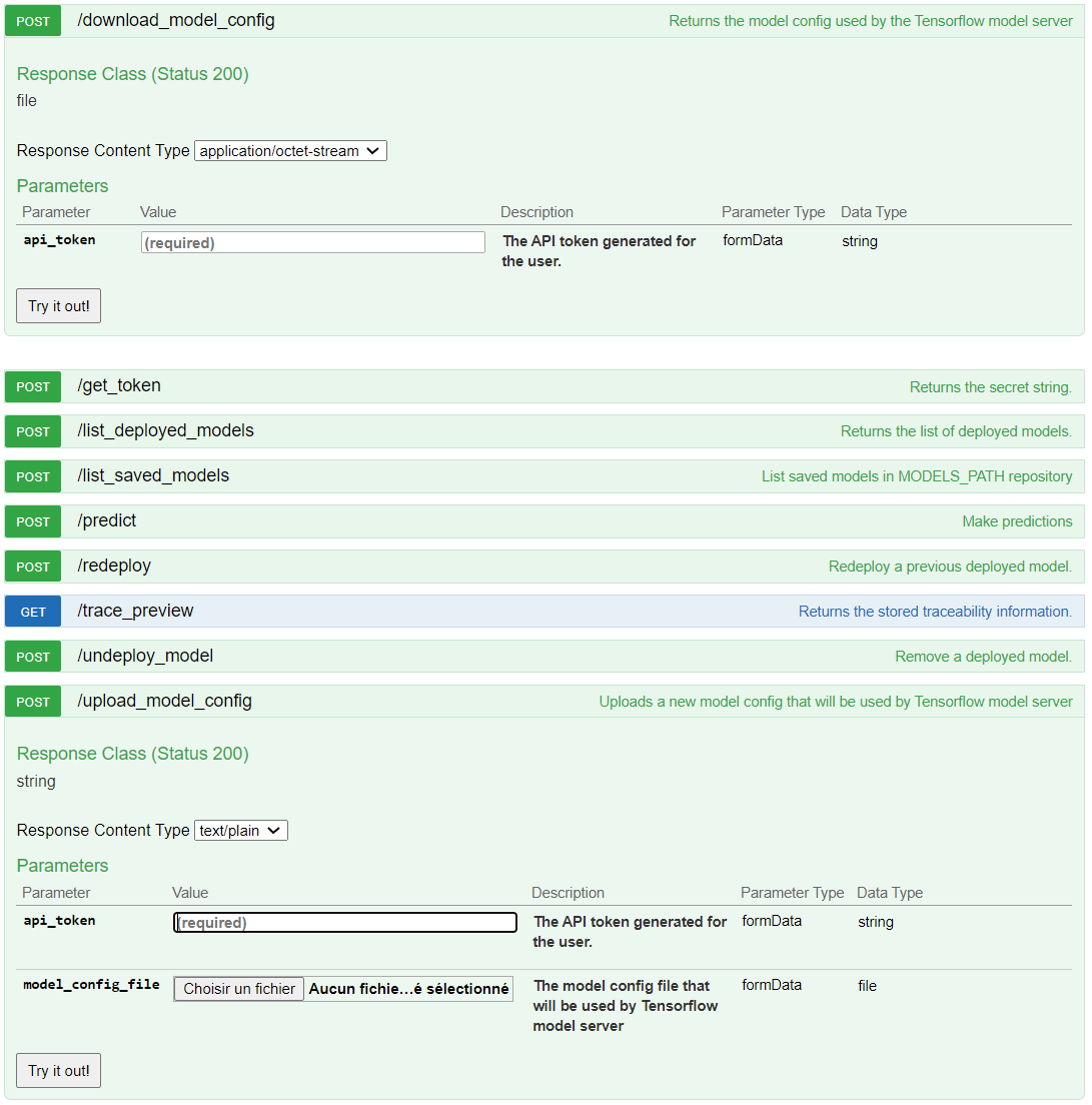 MAAS DL model config