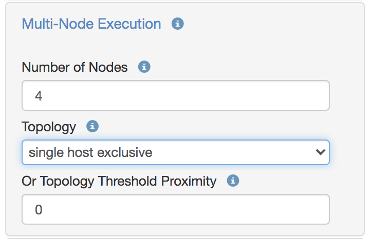 multi nodes execution