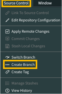 servicenow create branch