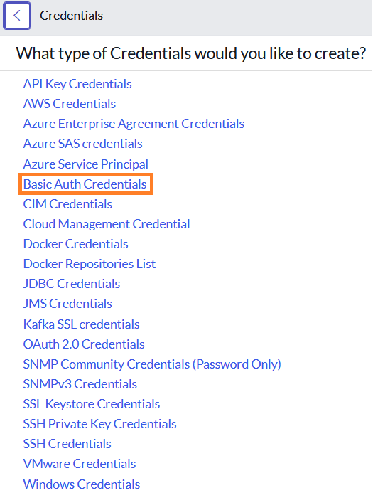 servicenow credentials basic auth